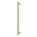 Phoenix Heated Towel Rail Round 600mm - Brushed Gold 650-8760-12