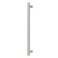 Phoenix Heated Towel Rail Round 600mm - 650-8760-40 - Brushed Nickel