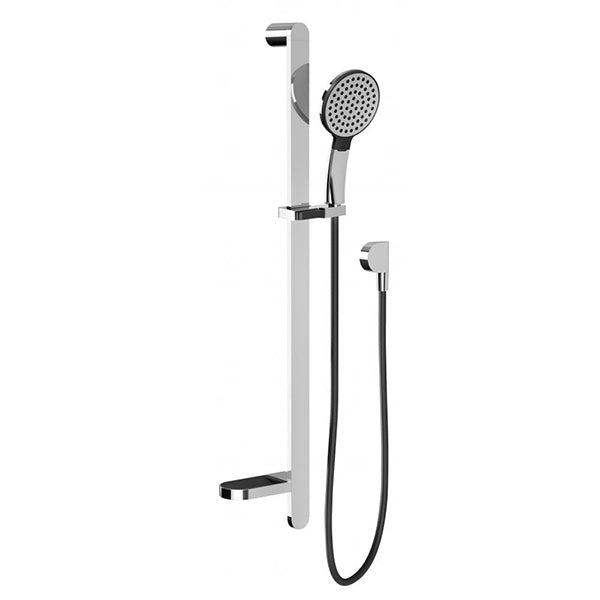Phoenix NX Quil Rail Shower - Chrome/Black - The Blue Space