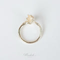 Pikul Flower Ring | Sterling Silver 925 | Thai Minimalist Floral Jewelry by Hinkik Jewelry