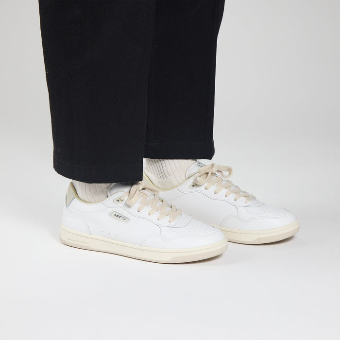 PRO-CUP 01 LEATHER - WHITE/PUTTY
