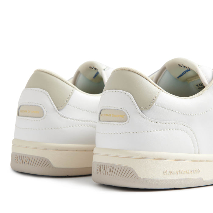 PRO-CUP 01 LEATHER - WHITE/PUTTY