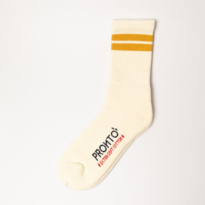 PRONTO NATURAL SOCKS - WILD MUSTARD