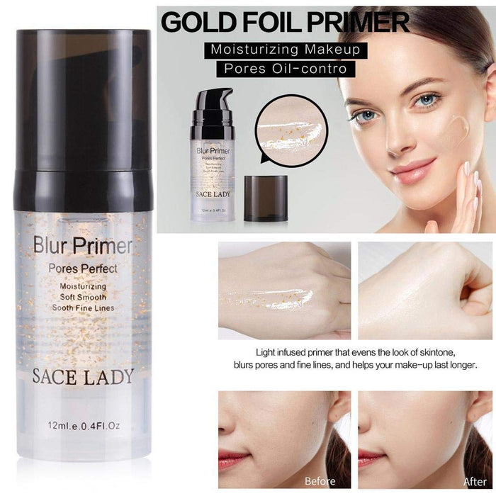 Qenci Long Lasting Moisturizing Face Makeup Primer Makeup Cosmetic Beauty Foundation Primers
