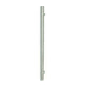 Radiant Heated Vertical towel rail 40 x 950mm Brushed Satin BRU-VTR-950 - The Blue Space