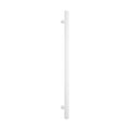 Radiant Heated Vertical towel rail 40 x 950mm Matt White WH-VTR-950 - The Blue Space