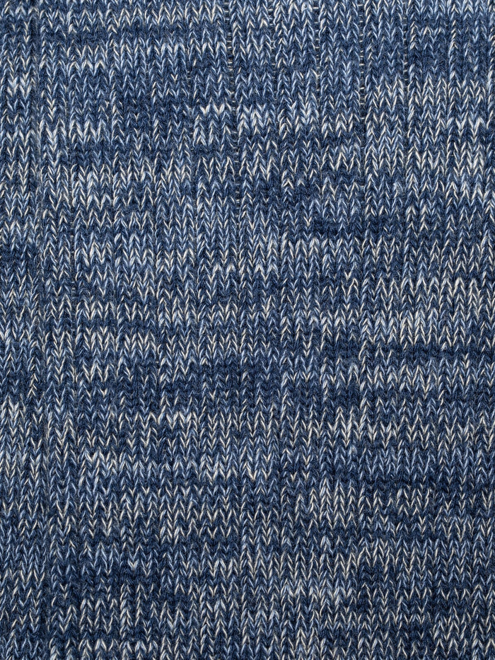 Rasmusson Mens Rib Sock - Blue