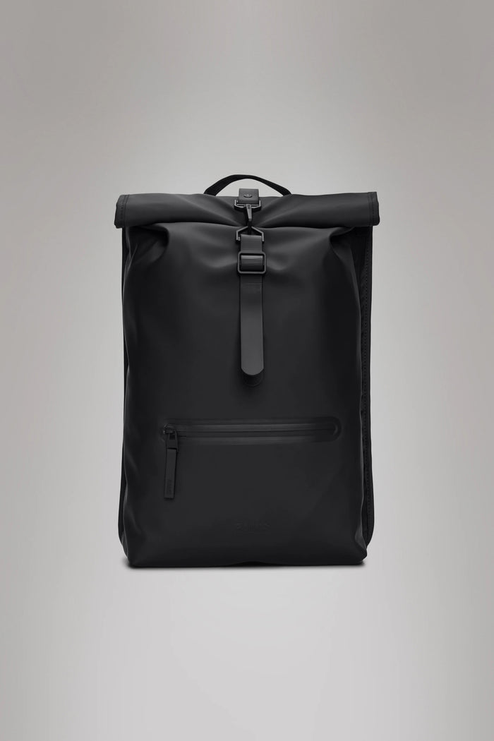 Rolltop Rucksack - BLACK