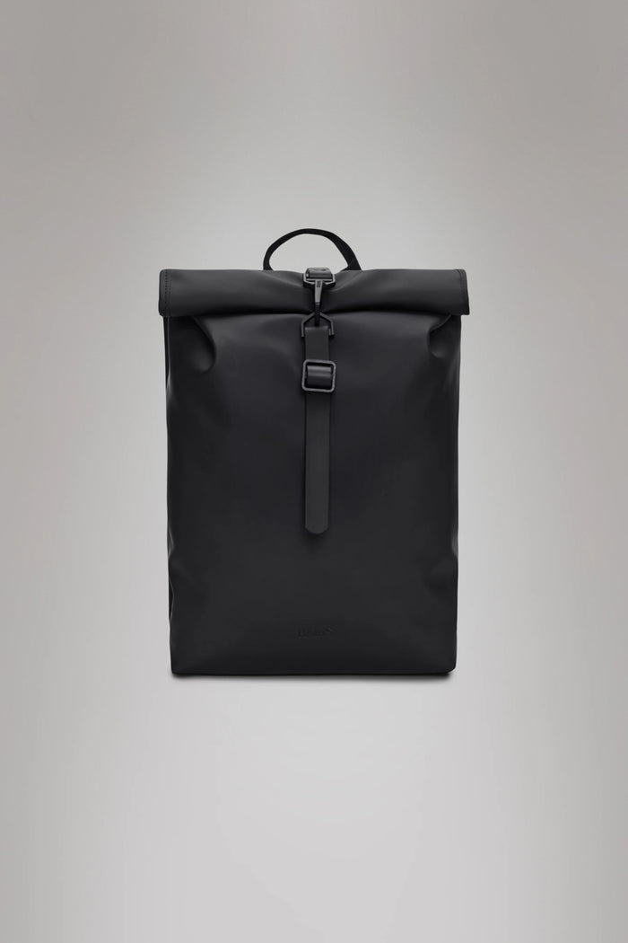 Rolltop Rucksack Mini - BLACK