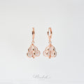 Rose Gold-Plated Ruk Flower Earrings