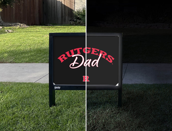 Rutgers Dad Yardsy Sign yard sign
