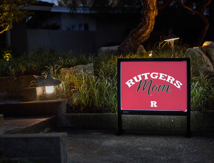 Rutgers Mom Yardsy Sign yard sign