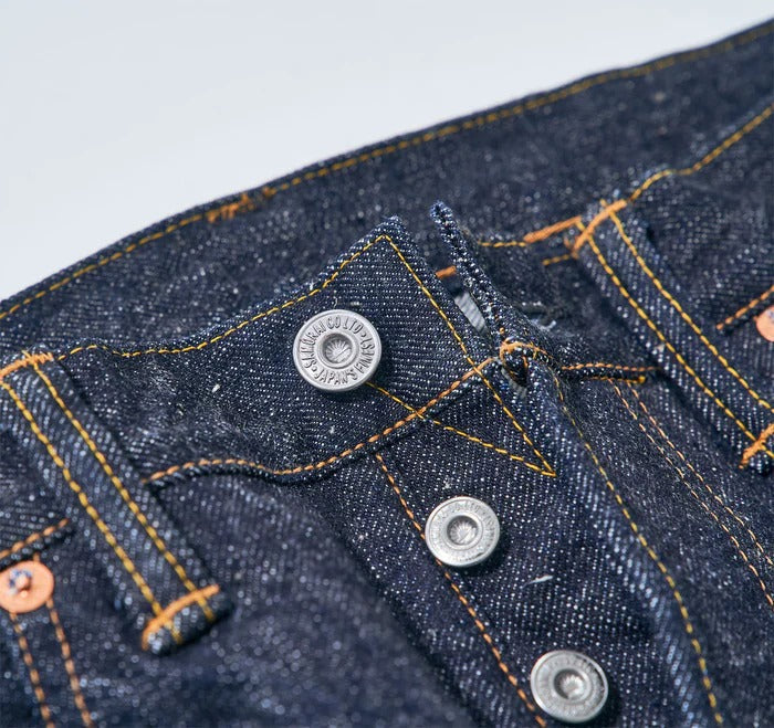 S0710XX 15oz SLIM STRAIGHT JEANS MID RISE - INDIGO