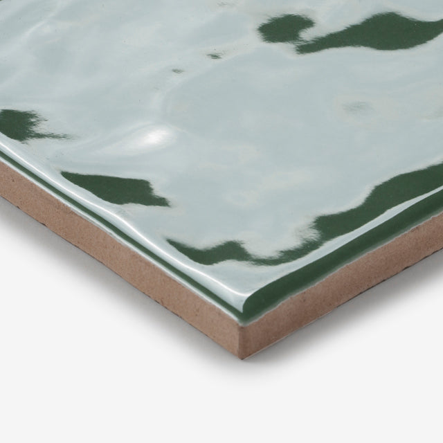 Sage Luca Hand Made Gloss Tile 100 x 100 x 8mm