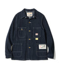 SC15655 11oz. BLUE DENIM WORK COAT - INDIGO