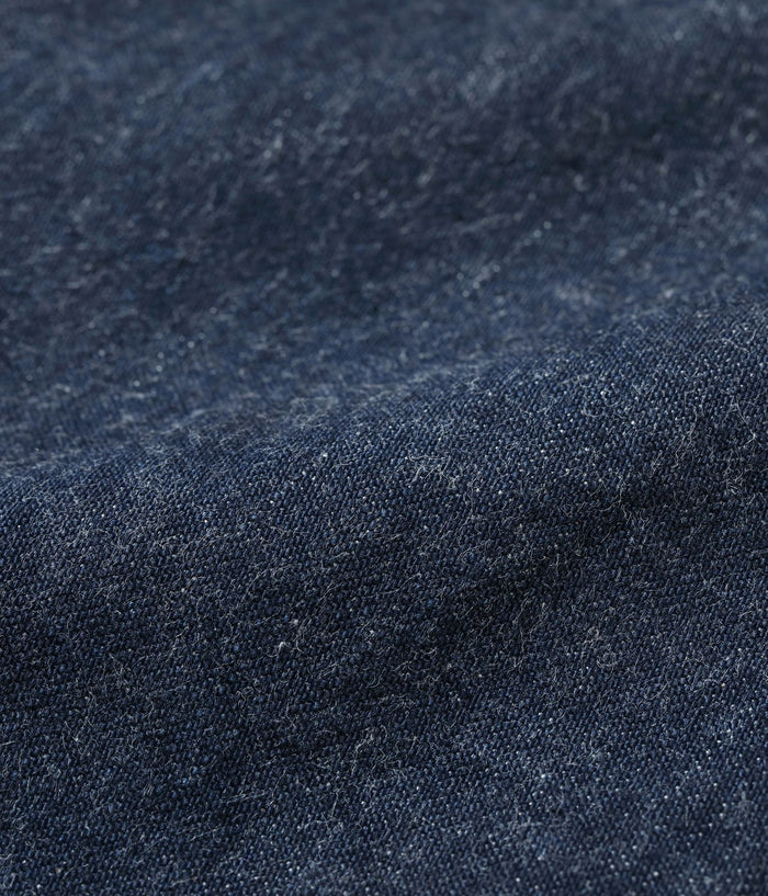 SC15655 11oz. BLUE DENIM WORK COAT - INDIGO