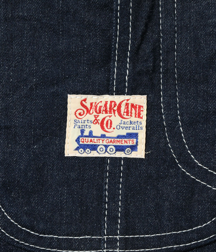 SC15655 11oz. BLUE DENIM WORK COAT - INDIGO