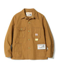 SC15657 13oz. BROWN DUCK WORK COAT - BROWN