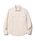 SC27851 WHITE CHAMBRAY WORK SHIRT L/S - WHITE