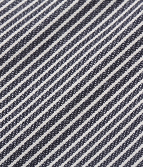 SC27853 HICKORY STRIPE WORK SHIRT - BLACK