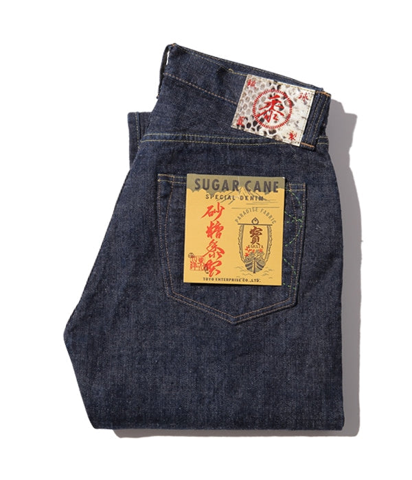 SC40301 14OZ RYUKYU MIXED INDIGO ONE WASH - INDIGO