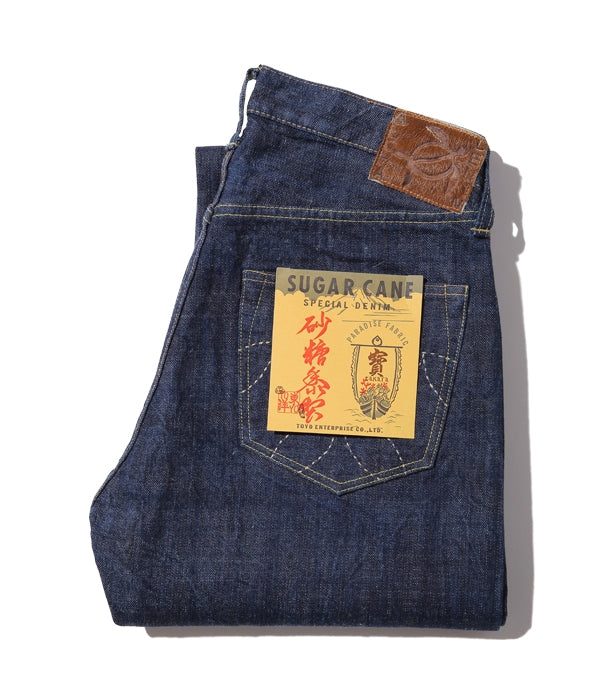 SC40401 14OZ HAWAII MIXED INDIGO ONE WASH - INDIGO