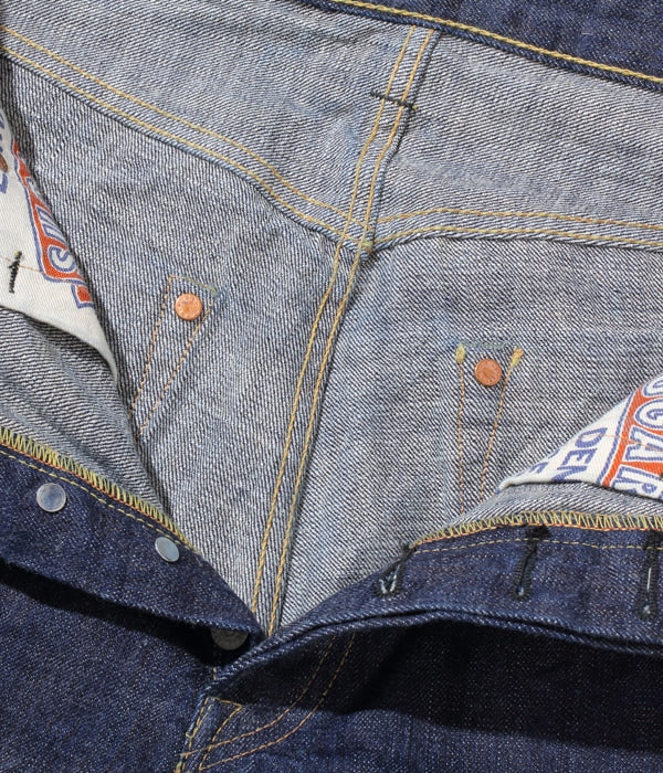SC40401 14OZ HAWAII MIXED INDIGO ONE WASH - INDIGO