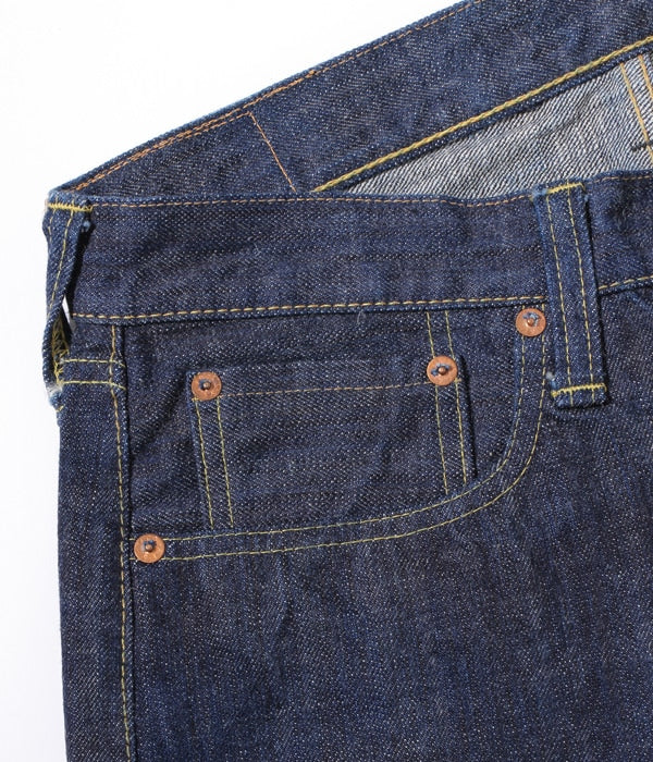 SC40401 14OZ HAWAII MIXED INDIGO ONE WASH - INDIGO