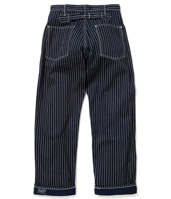 SC40786A / 9OZ. WABASH STRIPE ENGINEER PANTS - INDIGO WABASH