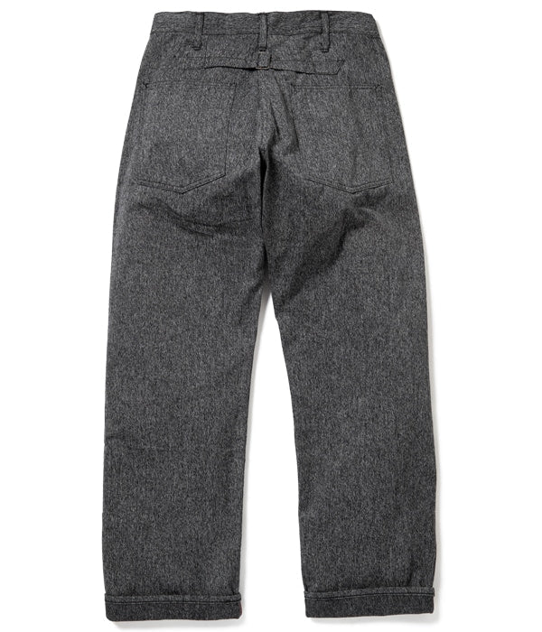 SC41825 9OZ. BLACK COVERT ENGINEER PANTS - BLACK
