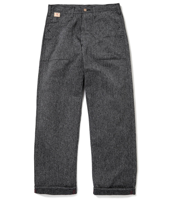 SC41825 9OZ. BLACK COVERT ENGINEER PANTS - BLACK