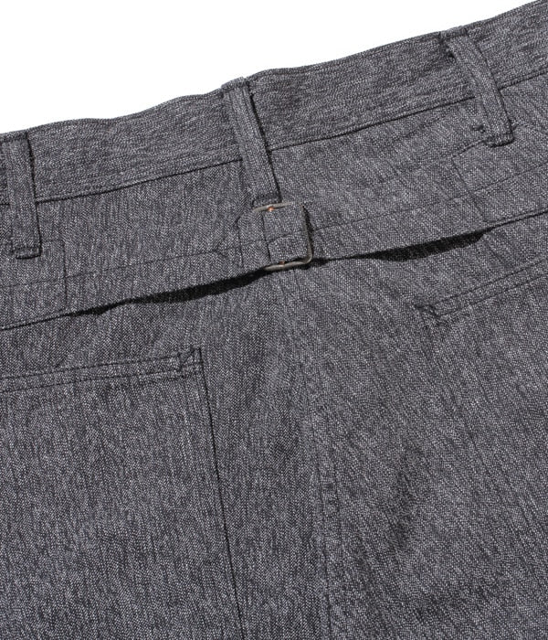 SC41825 9OZ. BLACK COVERT ENGINEER PANTS - BLACK