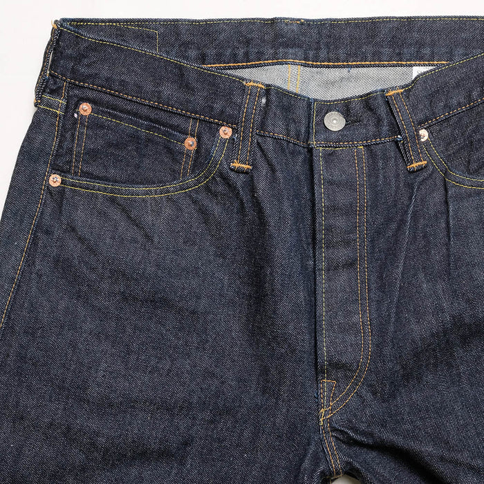 SC42021A SUGAR CANE  14.25OZ.2021 MODEL (SLIM FIT) ONE WASH - INDIGO