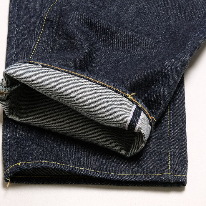 SC42021A SUGAR CANE  14.25OZ.2021 MODEL (SLIM FIT) ONE WASH - INDIGO