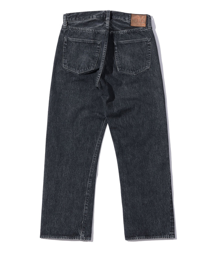 SC42460H 14.25oz. BLACK DENIM 1947 HARD WASH MODEL (REGULAR STRAIGHT) - INDIGO