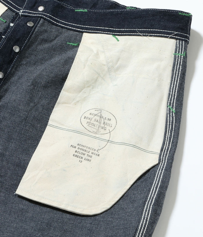 SC42495 11oz. BLUE DENIM WORK PANTS - INDIGO