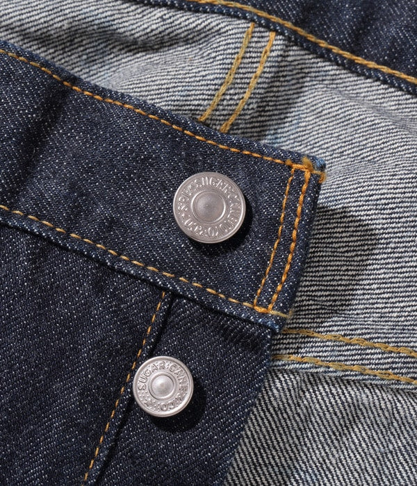 SC42966A SUGAR CANE 14OZ. STANDARD DENIM 1966MODEL - INDIGO