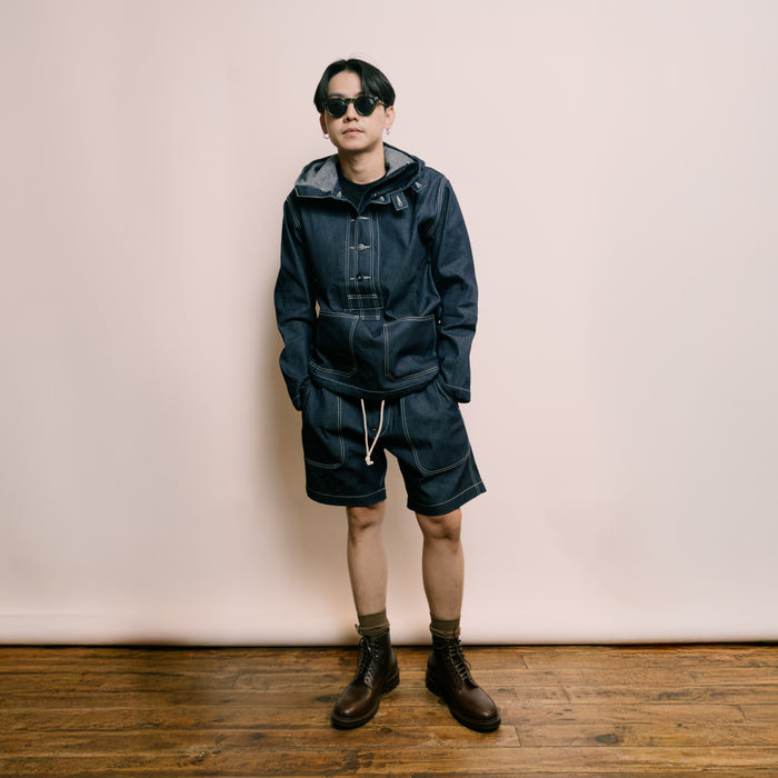 SHORT DECK PANTS - 9OZ DENIM