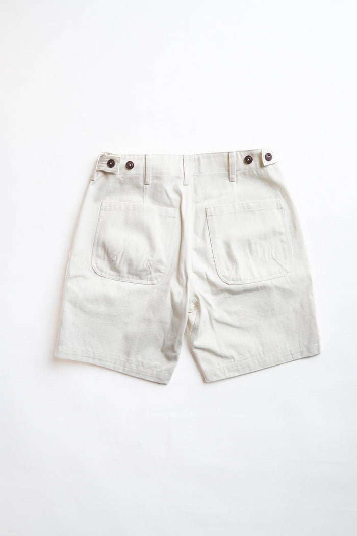 SHORT DECK PANTS - NATURAL HBT