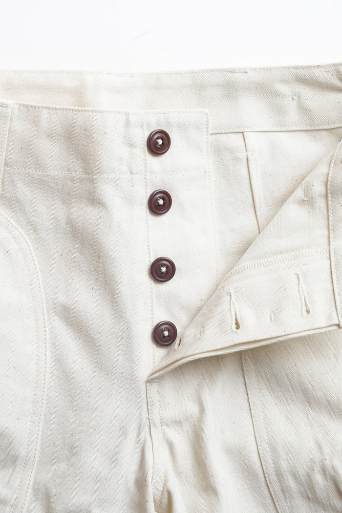 SHORT DECK PANTS - NATURAL HBT