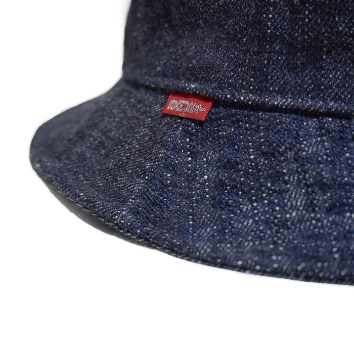 SJ401BH-RD RANDOM DENIM BUCKET HAT - INDIGO