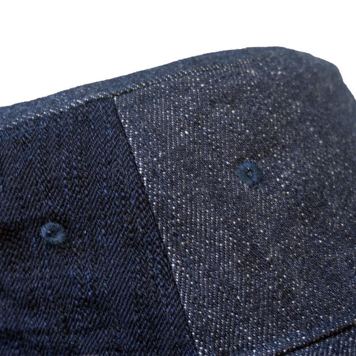 SJ401BH-RD RANDOM DENIM BUCKET HAT - INDIGO