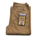 SJ48CP Heavy Chino Wide Trousers - KHAKI
