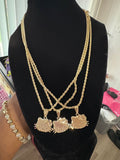 Small Face HK Necklace