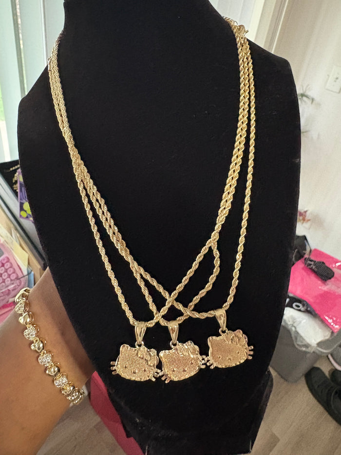 Small Face HK Necklace