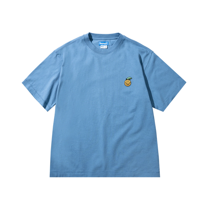 SMILEY FRUIT T-SHIRT 3-PACK - BASIL /BUTTER-CREAM/SKY BLUE
