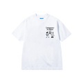 SMILEY MUSEUM UV T-SHIRT - WHITE