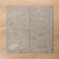Southside Grey Terrazzo Matt P3 Porcelain Tile 300x300mm Straight Pattern - The Blue Space