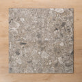 Southside Natural Terrazzo Matt P3 Porcelain Tile 300x300mm Straight Pattern - The Blue Space