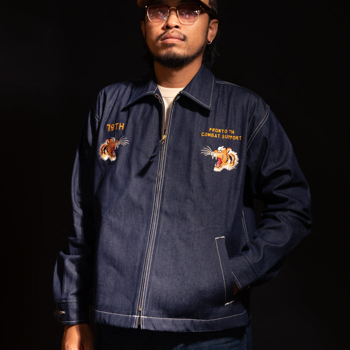 Souvenir jacket Nakhon Phanom - DENIM